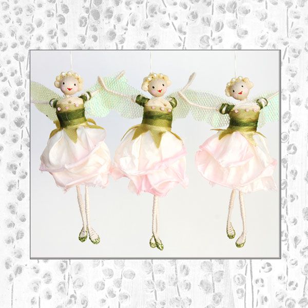 Light Pink Rosebud Fairies