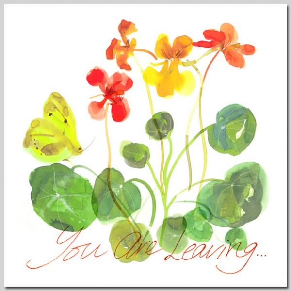 Nasturtiums - You Are Leaving